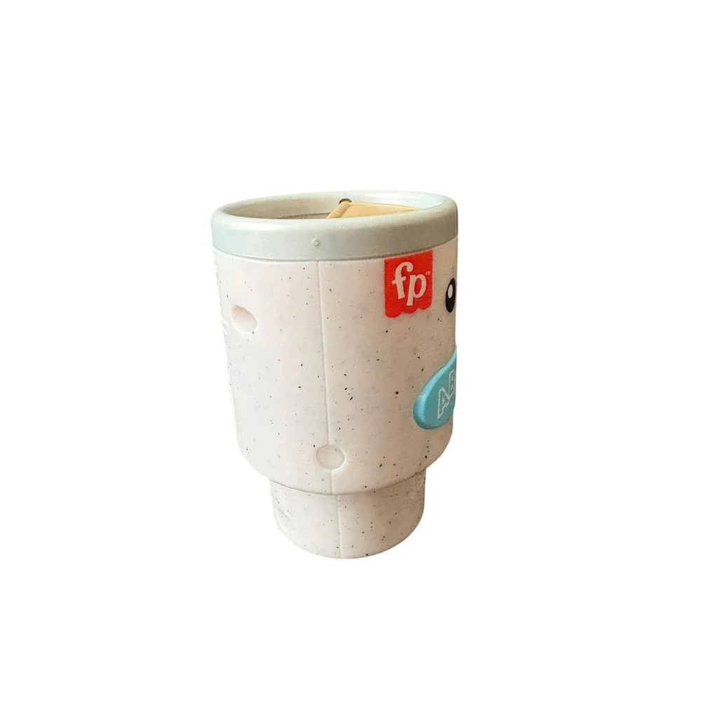 Fisher-Price Laugh & Learn Learning Coffee Cup Interactive Toy Tested Works